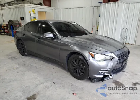 2017 Infiniti Q50 Base z USA, uszkodzony, nr VIN JN1CV7AP4HM641176